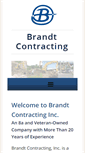 Mobile Screenshot of brandtcontracting.com